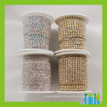 crystal chain 6mm chaton rhinestone cup chain for boots decorate